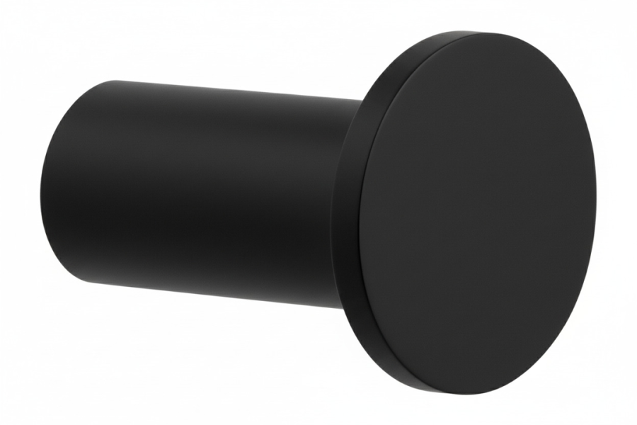 Άγκιστρο Μονό Μαύρο Bronze Art Hotel 31H7-MM-28