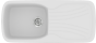 Sanitec Νεροχύτης 308 Classic 97×51 308-00-White