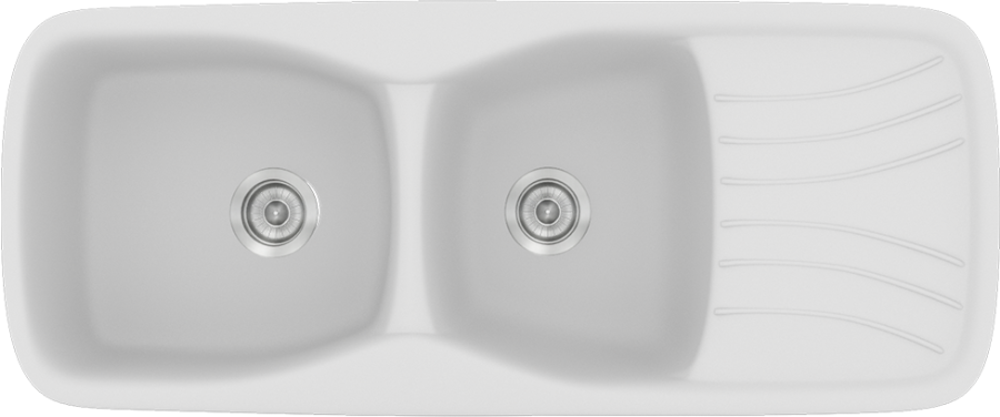 Sanitec Νεροχύτης 311 Classic 120×51 311-00-White