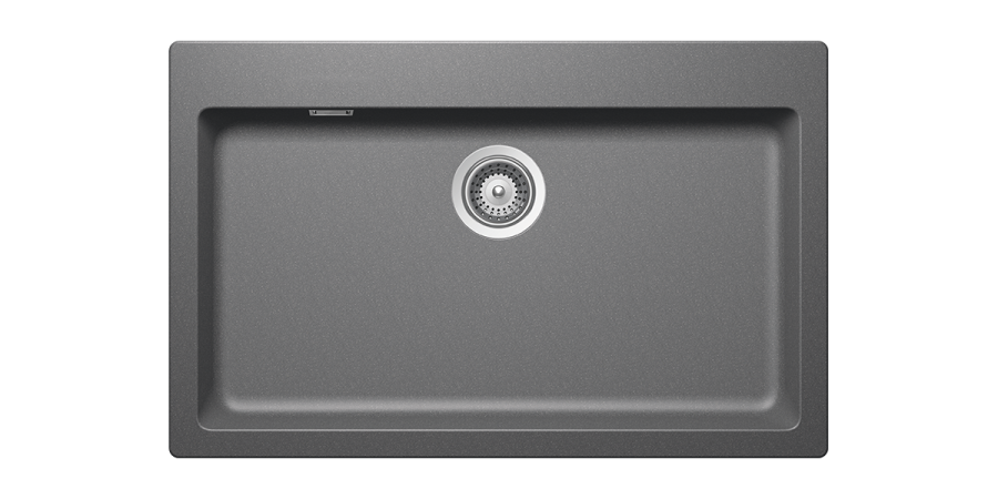 Νεροχύτης  Ένθετος 79*50 εκ.Γρανίτης Croma Schock Cristalite Manhattan 30080-1441