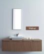 Σετ Έπιπλο Μπάνιου ECO-160DL 160εκ.-Νιπτήρα ,MFC Μελαμίνη Χρώμα Walnut  FT21.160.001W  