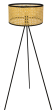 Επιδαπέδιο Φωτιστικό 45x147cm 1xE27 Μεταλλικός Τρίποδας Ψάθινο Καπέλο Etoile LM-417