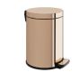 Χαρτοδοχείο 6lt Soft Close D215xH315mm Light Gold Gloss PVD Verdi 5910052