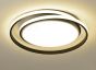 SE LED 48 AKIE BLACK CEILING 47x47x6cm  48W IP20  3CCT WITH MEMORY 2 YEARS WARRANTY Α1 HOMELIGHTING 77-50619