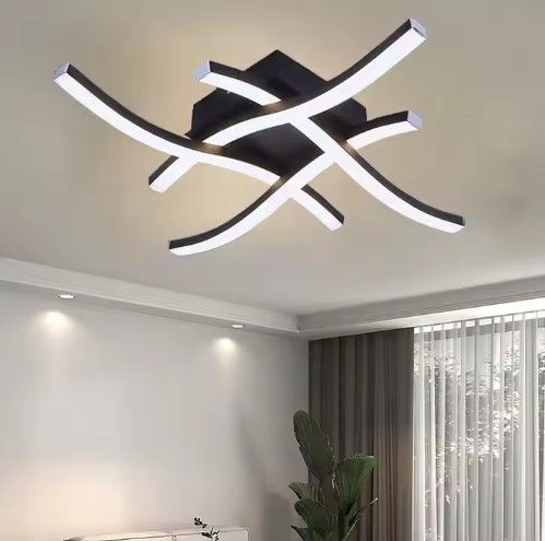 SE LED 45 COSIMA BLACK 45x45x8cm 32W 3CCT WITH MEMORY IP20 2 YEARS WARRANTY E3 HOMELIGHTING 77-50602