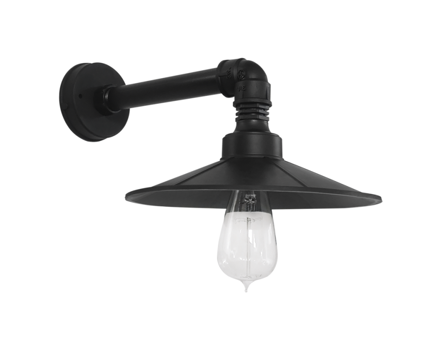 Φωτιστικό τοίχου / απλίκα PP-27AP/150 M 90 BLACK Heronia 31-0449