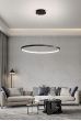 SE LED 80 STELINA PENDANT BLACK 80-60-40cm 84w  3CCT IP20 220V 2 YEARS WARRANTY A1 HOMELIGHTING 77-50637