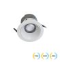 Χωνευτό Σποτ Μαύρο 12W 2700K-3000K-4000K 38° Alea Viokef 3914-011B-3-S-38