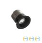 Trimless Σποτ Μαύρο 12W 3000K 38° Alea Viokef 3914-111B-3-S-38