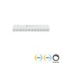 Linear Antiglare Λευκό L:220 2 CCT Magnetic Viokef 4244407-N
