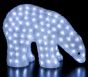 240Led 3D Φωτιζόμενη Ακρυλική Αρκούδα Με Μετασχηματιστή Ip44,50(H)cm Lianos 59000