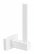 Χαρτοθήκη Κάθετη Λευκό Bronze Art Lugano 51X6-AA-K