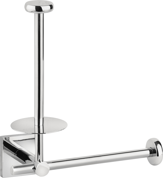 Χαρτοθήκη Διπλή Χρώμιο Bronze Art Noir-Project MH09-55-10-K