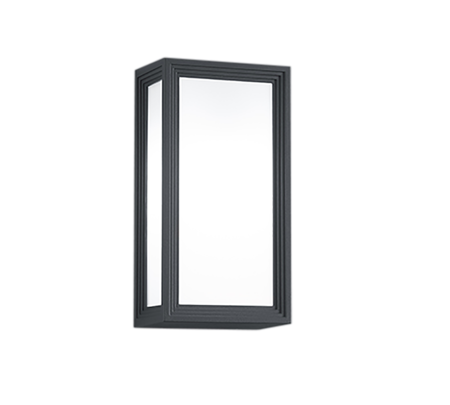Επιτοίχια Απλίκα Ανθρακί 15xH28cm Εξ.Χώρου IP54 LED 4,9w 3000K 470lm Trio Lighting Timok 228060142