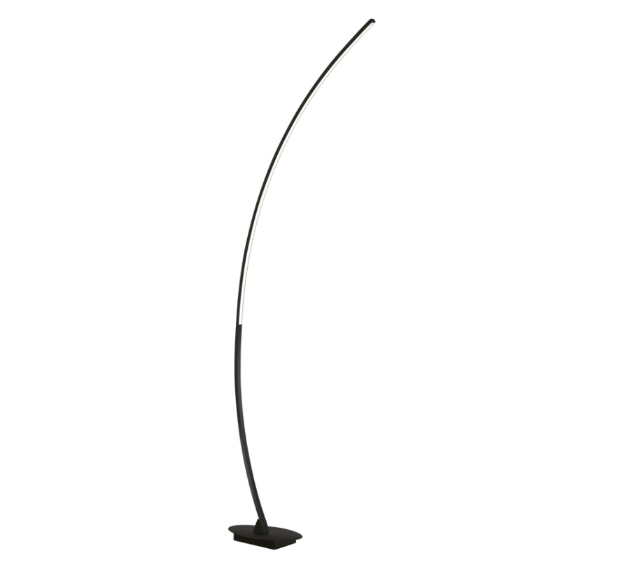 Φωτιστικό Επιδαπέδιο Μαύρο Ματ 15xH158cm Led 11w 1200lm 3000K Trio Lighting Solo R42791132