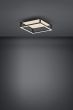 Πλαφονιέρα Οροφής Μαύρη 45x45xH15cm LED 2700-6500K 1200lm Ρυθμιζόμενη Τηλεχειριστήριο Eglo Macellara 390018