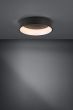 Πλαφονιέρα Οροφής Μέταλλο Μαύρο 59,5xH14cm LED 3000K 1050lm Ρυθμιζόμενη Eglo Marghera 2 390051