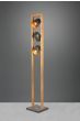 Φωτιστικό Δαπέδου 25xH150cm Nickel Antique Τρίφωτο 3xE14 Trio Lighting Bell 401900367