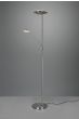 Φωτιστικό Δαπέδου Nickel Mat 30xH180cm Led 30w 2700-3000-4000K 3500lm Trio Lighting Brantford 425610207