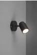 Σποτ Μονόφωτο Μαύρο Ματ 10xH15cm 1xGU10 Trio Lighting Angelo 880400132