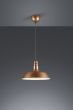 Κρεμαστό Φωτιστικό Antique Cooper 36xH150cm Μονόφωτο Καμπάνα 1xE27 Trio Lighting Will R30421062