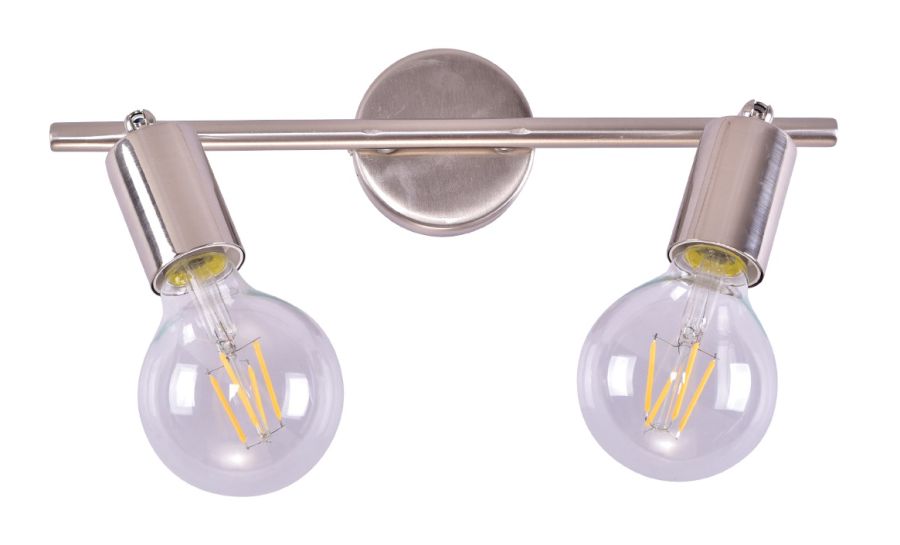 SE 137-2AN SOMA WALL LAMP NICKEL MAT Z2 HOMELIGHTING 77-3538