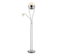  Φωτιστικό Δαπέδου Χρωμέ 25xH180cm  LED 18w 3000K 2000lm Trio Lighting Chris 478310206