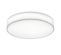 Πλαφονιέρα Οροφής Υφασμάτινη Λευκή 60xH10cm LED 42w 3000-5000K 4900lm Trio Lighting Lugano 621914001