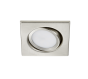 Φωτιστικό Σποτ Νίκελ Ματ Χωνευτό 8xH3cm LED 5w 3000K 450lm Trio Lighting Rila 650210107