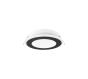 Φωτιστικό Σποτ Μαύρο Ματ Χωνευτό 14xH3cm LED 10w 3000K 1040lm Trio Lighting Aura 652410132