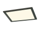 Πλαφονιέρα Οροφής 30xH4cm Black Matt Led 15w 3000K 1700lm Trio Lighting Phoenix 674013032