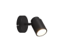 Σποτ Μονόφωτο Μαύρο Ματ 10xH15cm 1xGU10 Trio Lighting Angelo 880400132