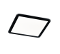 Πλαφονιέρα Οροφής IP44 Μαύρο Ματ 40xH3cm LED 22w 3000K 2700lm Switch Dimmer Trio Lighting Camillus R62932032