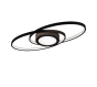 Πλαφονιέρα Οροφής Μέταλλο Ανθρακί 57xH4cm LED 28w 3000K 3400lm Switch Dimmer Trio Lighting Galaxy R62991142