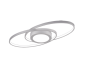 Πλαφονιέρα Οροφής Μέταλλο Απόχρωση Titan 57xH4cm LED 28w 3000K 3400lm Switch Dimmer Trio Lighting Galaxy R62991187