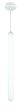 Φωτιστικό Κρεμαστό  Ø12 εκ.Led 20w 1700lm 3000K 120° Γυαλί Λευκό Viokef Calypso 4212700