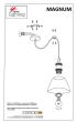 SE21-BR-10-4BL-MS123 MAGNUM FLEX Bronze Metal Pendant Black Metal Shade+ HOMELIGHTING 77-8972