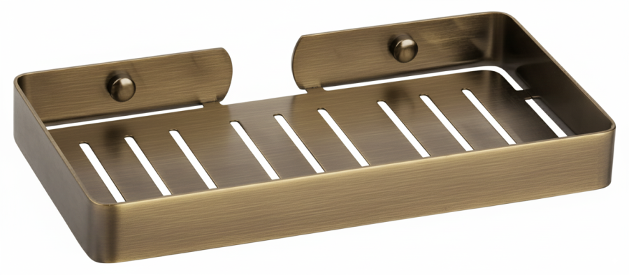 Σπογγοθήκη Ίσια Αντικέ Bronze Art Σπογγοθήκες 13H9-41