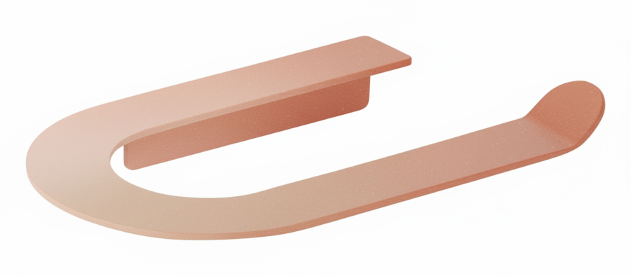 Χαρτοθήκη ανοικτή Rose Sand Bronze Art Lagoon 51LA-R2