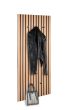 Κρεμάστρα Επίτοιχη Πέντε Θέσεων M50xY125cm MDF Φυσικό Μαύρο Mirrors & More Grace 2270398 