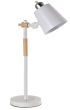 YQ-25110 SAM WHITE METAL-WOOD TABLE LAMP HOMELIGHTING 77-4496