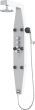 Sanitec A 801 Στήλη Ντους A-801-14-Metallic-Ice