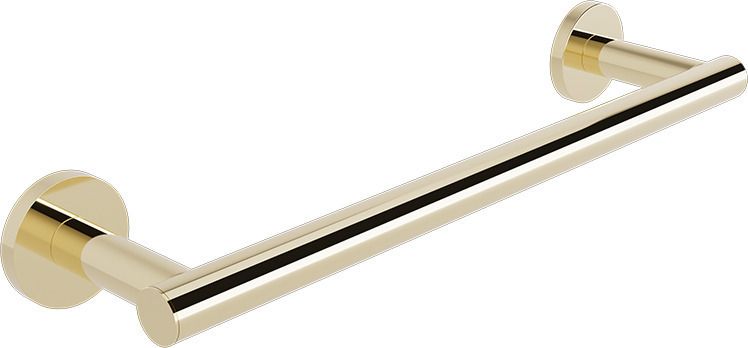 Κρίκος-Μπάρα Πετσέτας Μπάνιου W290xD75xH44 mm Light Gold Gloss Verdi 3022352