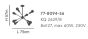 KQ 2629/8 GWEN WHITE PENDANT Δ4 HOMELIGHTING 77-8094