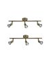 SE 140-BR3 (x2) Saba Packet Bronze adjustable spotlight+ HOMELIGHTING 77-8839