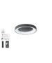 SE LED SMART 60 AMAYA CEILING BLACK HOMELIGHTING 77-8153