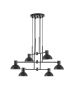 SE21-BL-100-MS3 ADEPT PENDANT Black Metal Pendant Black Metal Shade+ HOMELIGHTING 77-8881