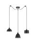 SE21-BL-B10-BL3-MS123 ADEPT FLEX Black Metal Shade Pendant+ HOMELIGHTING 77-8959