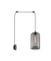 SE21-SM-19-30-BL1W+ FEINT Smoked Glass Pendant+ HOMELIGHTING 77-8899
