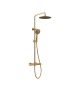 Orabella Imperial Brushed Gold - Στήλη ντουζ με στρόγγυλη κεφαλή 10239